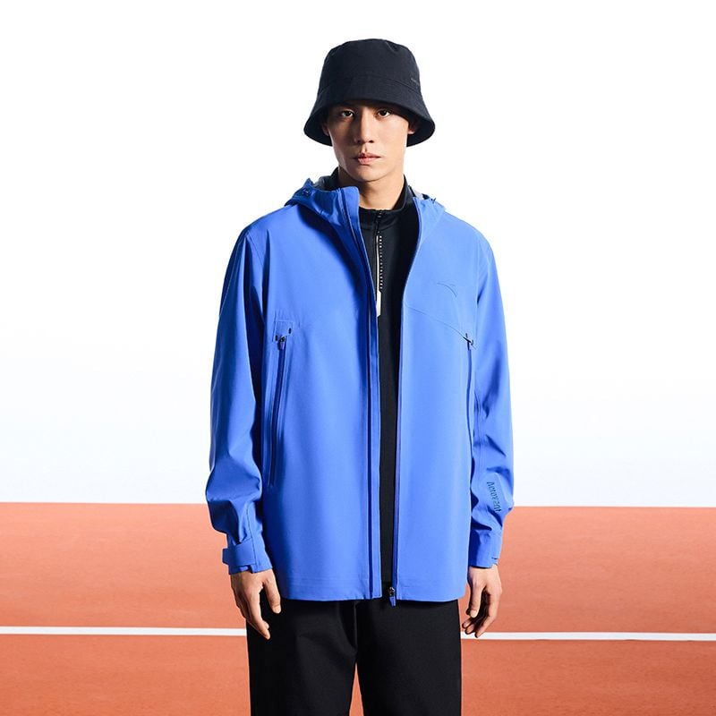 Áo khoác gió thể thao nam A-RAIN RESISTANT ANTA 1524C7605