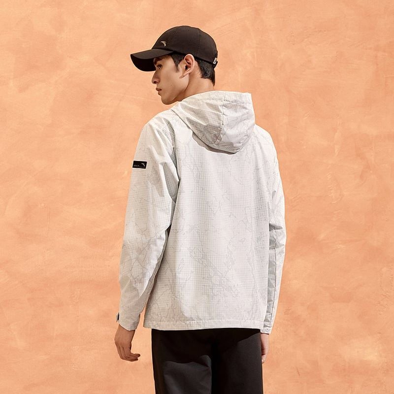 Áo khoác gió thể thao nam WIND RESISTANT ANTA 1524C7607-1