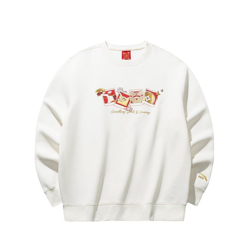 Áo sweater thể thao nam ANTA 1525A8703S