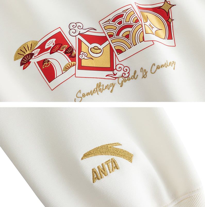 Áo sweater thể thao nam ANTA 1525A8703S
