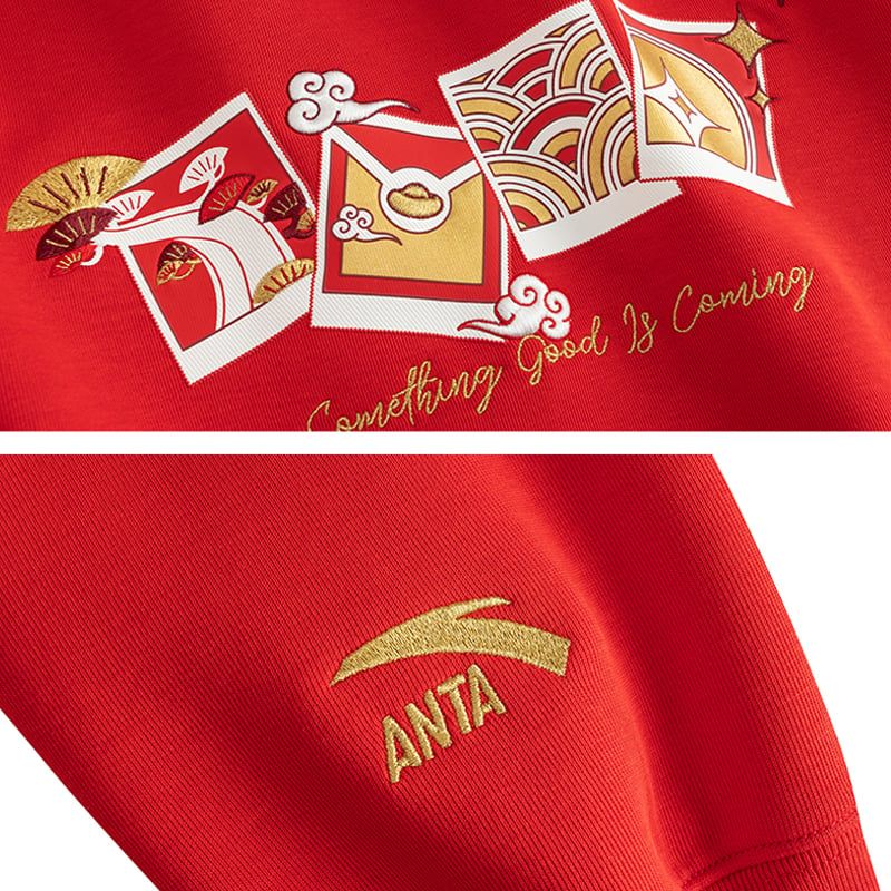 Áo sweater thể thao nam ANTA 1525A8703S