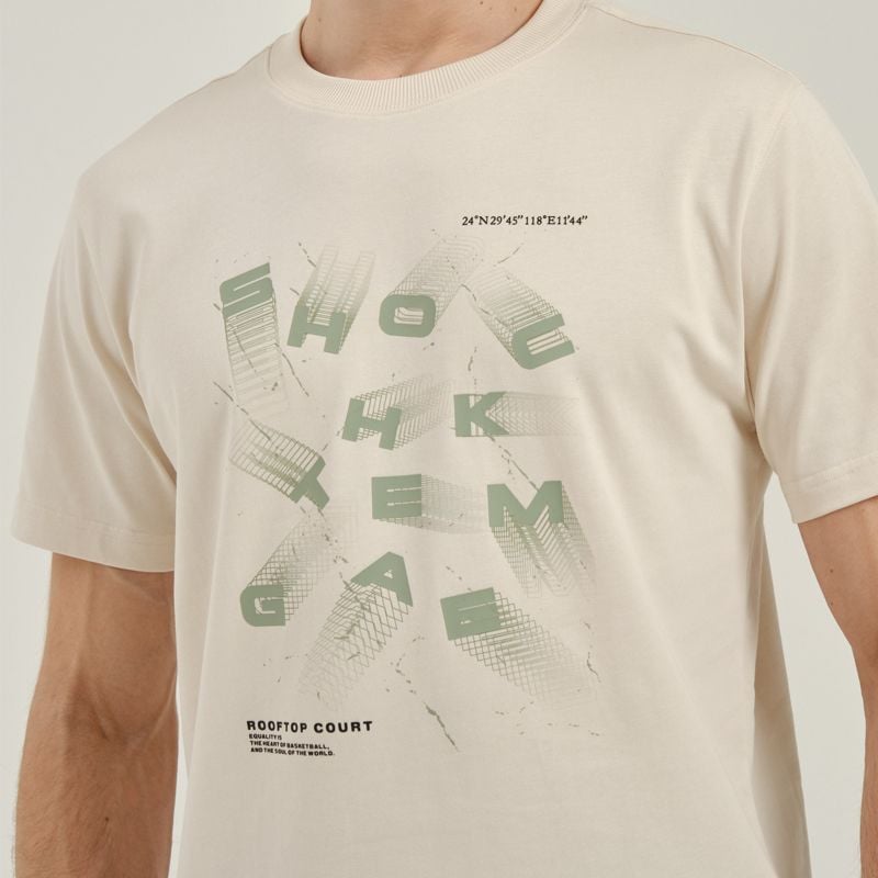 Áo phông thể thao nam ANTA 1525B1163