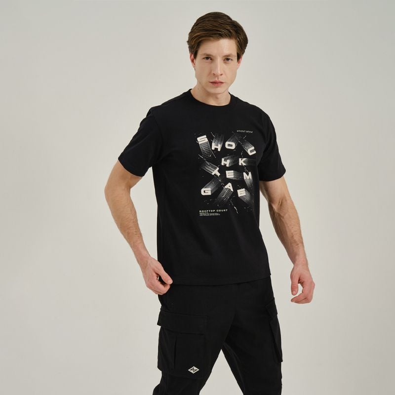 Áo phông thể thao nam ANTA 1525B1163