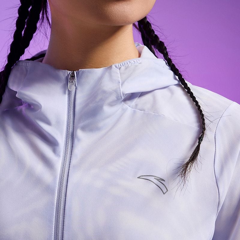 Áo khoác gió thể thao nữ A-UV PROTECT ANTA 1624C5601