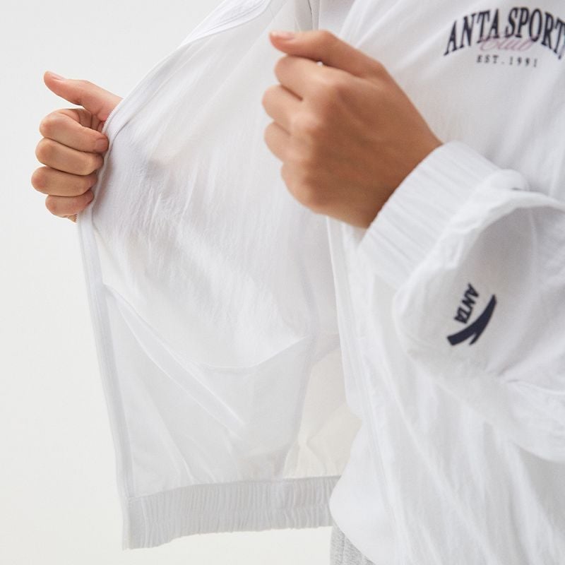Áo khoác gió thể thao nữ A-UV PROTECT ANTA 1624C8609-2