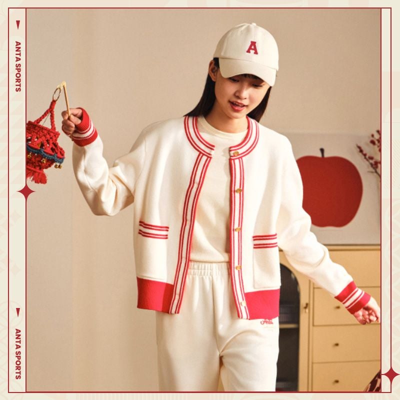 Áo khoác thể thao nữ CARDIGAN ANTA 1625A8734