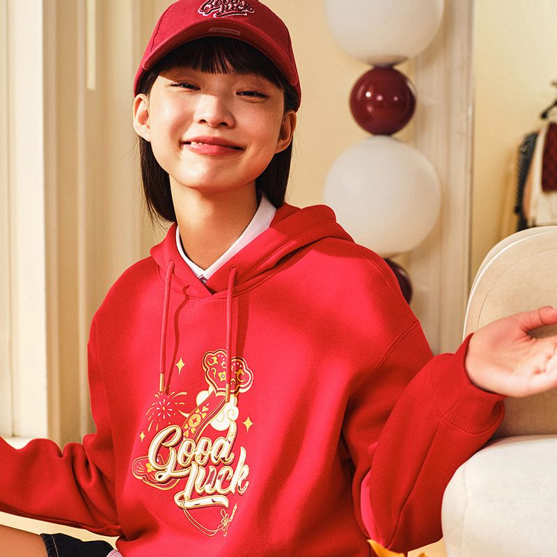 Áo hoodie thể thao nữ ANTA 1625A8728S