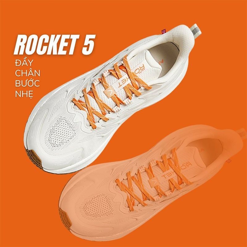 Giày chạy thể thao nam ROCKET 5 ANTA 812345523-1