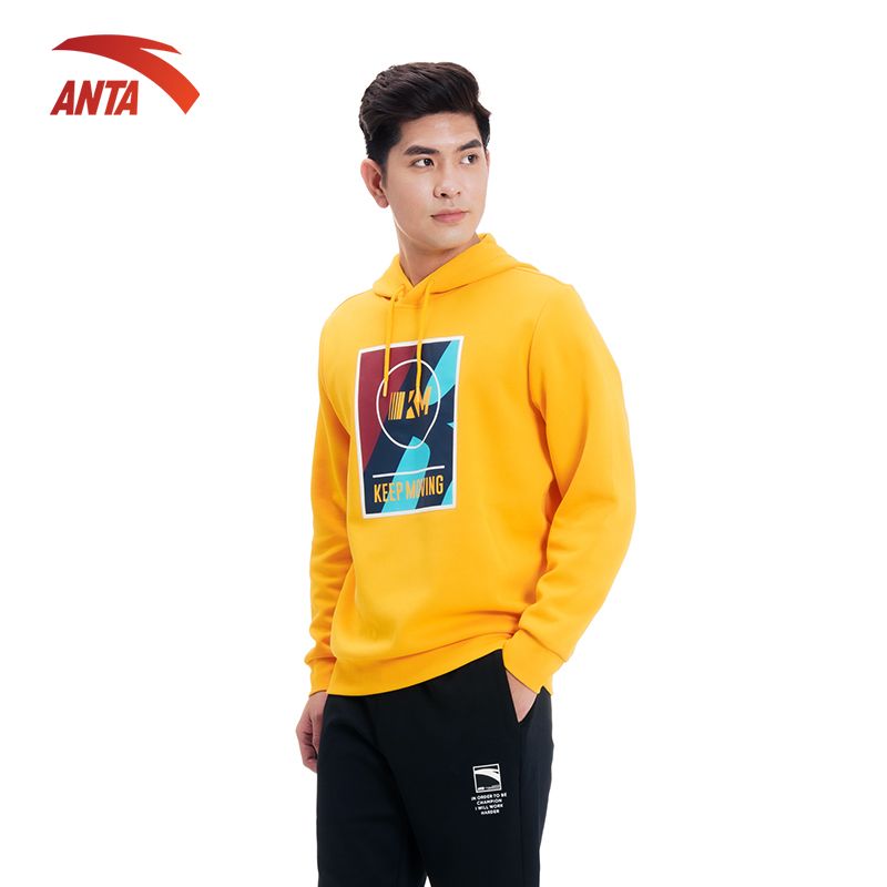 Áo hoodie thể thao nam Anta 852038702-1