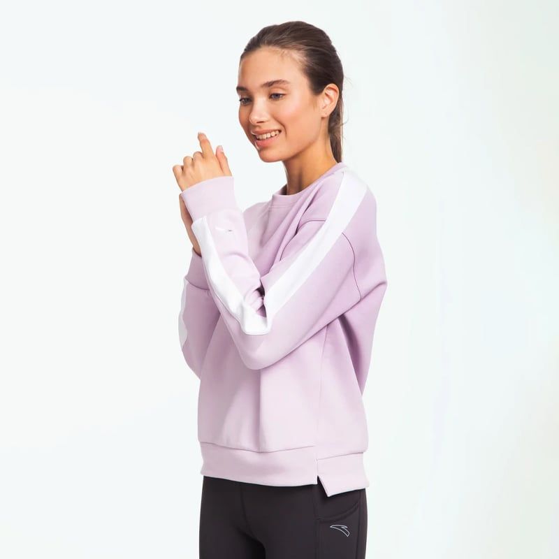 Áo sweater thể thao nữ A-SPORTS SHAPE Anta 862337701-1