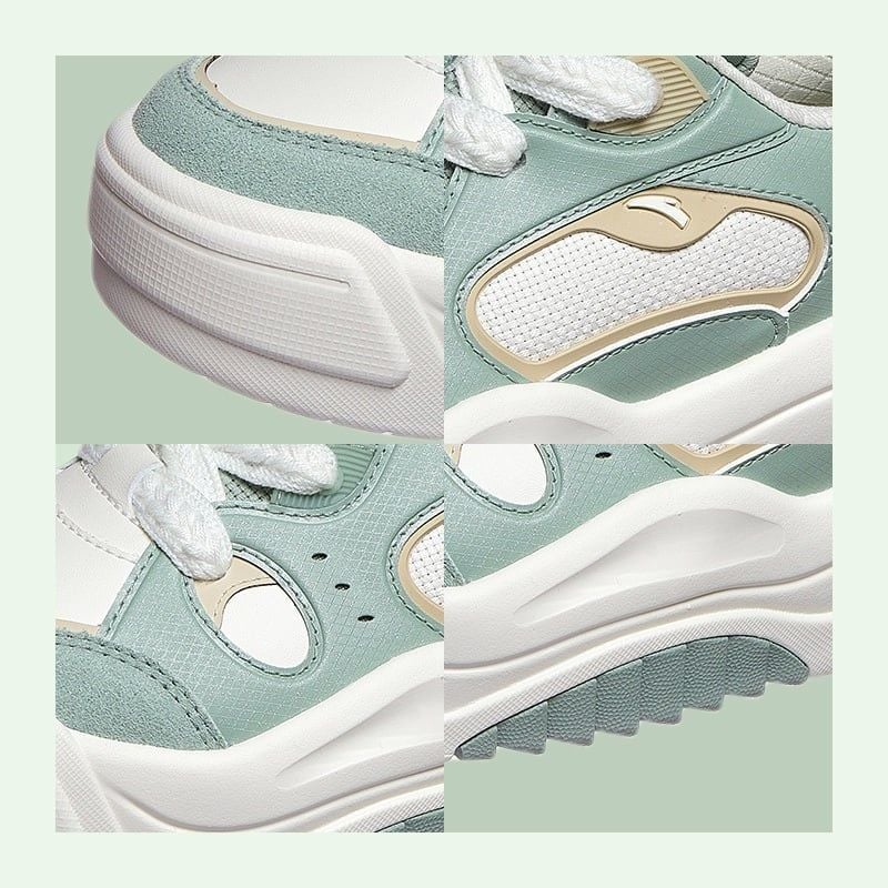 [Live] Giày thời trang thể thao nữ Skateboard​​​​​​​ Shoes ANTA 24C8002-1