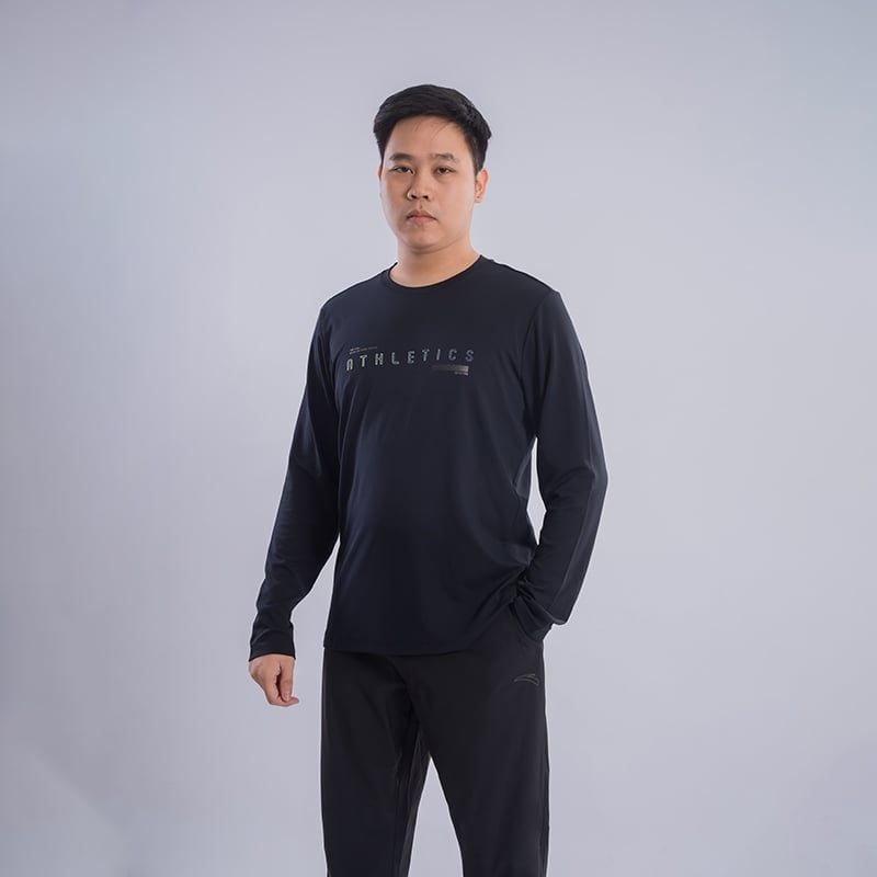 Áo phông thể thao dài tay nam A-CHILL TOUCH ANTA 1524C7402