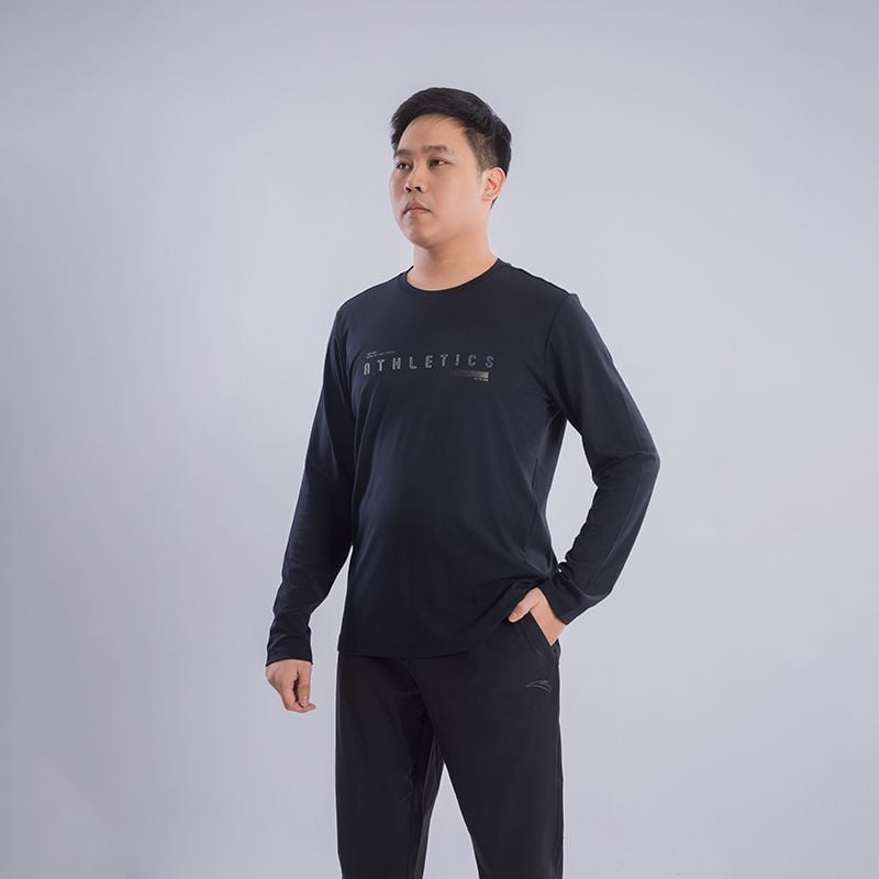 Áo phông thể thao dài tay nam A-CHILL TOUCH ANTA 1524C7402