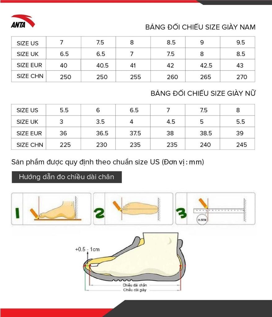 Dép thể thao nam C37 Anta 1124B8511-2