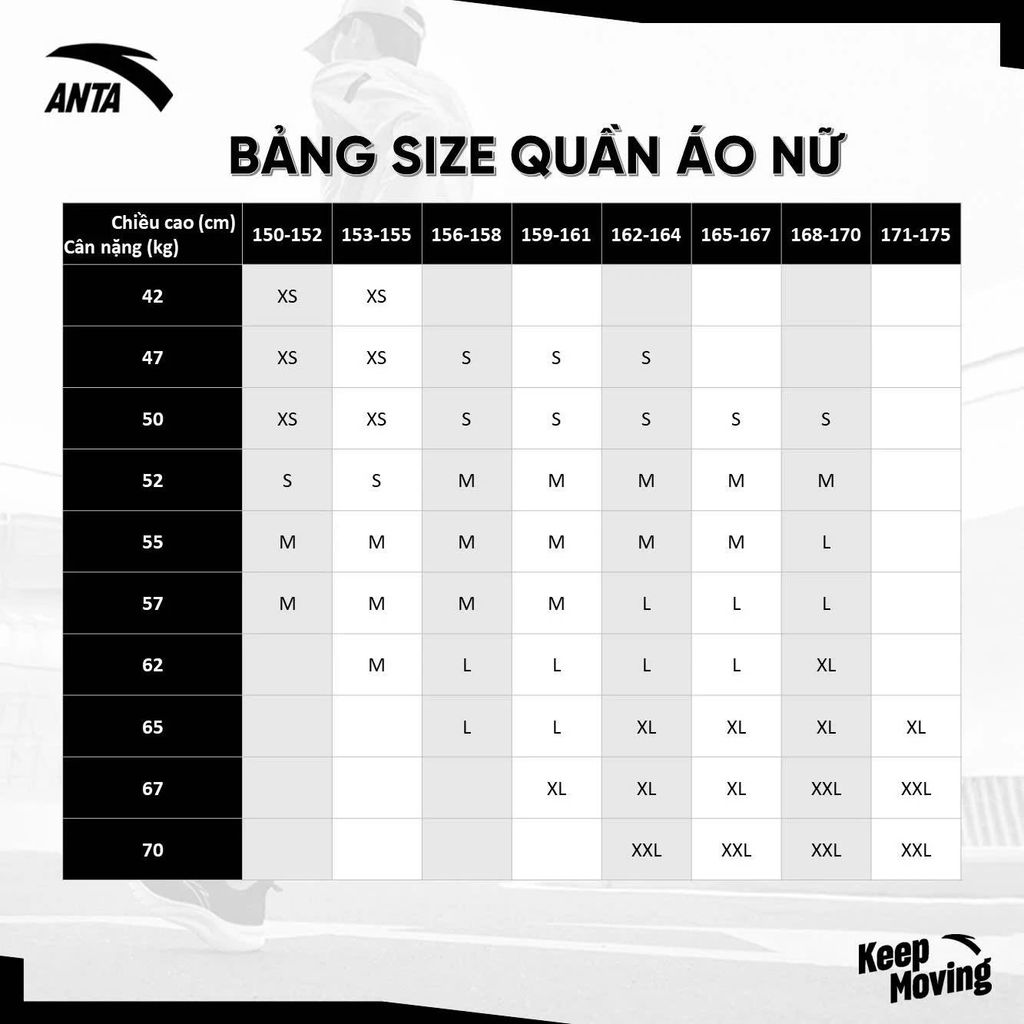 Áo phông thể thao nữ A-CHILL TOUCH ANTA 1624C8108