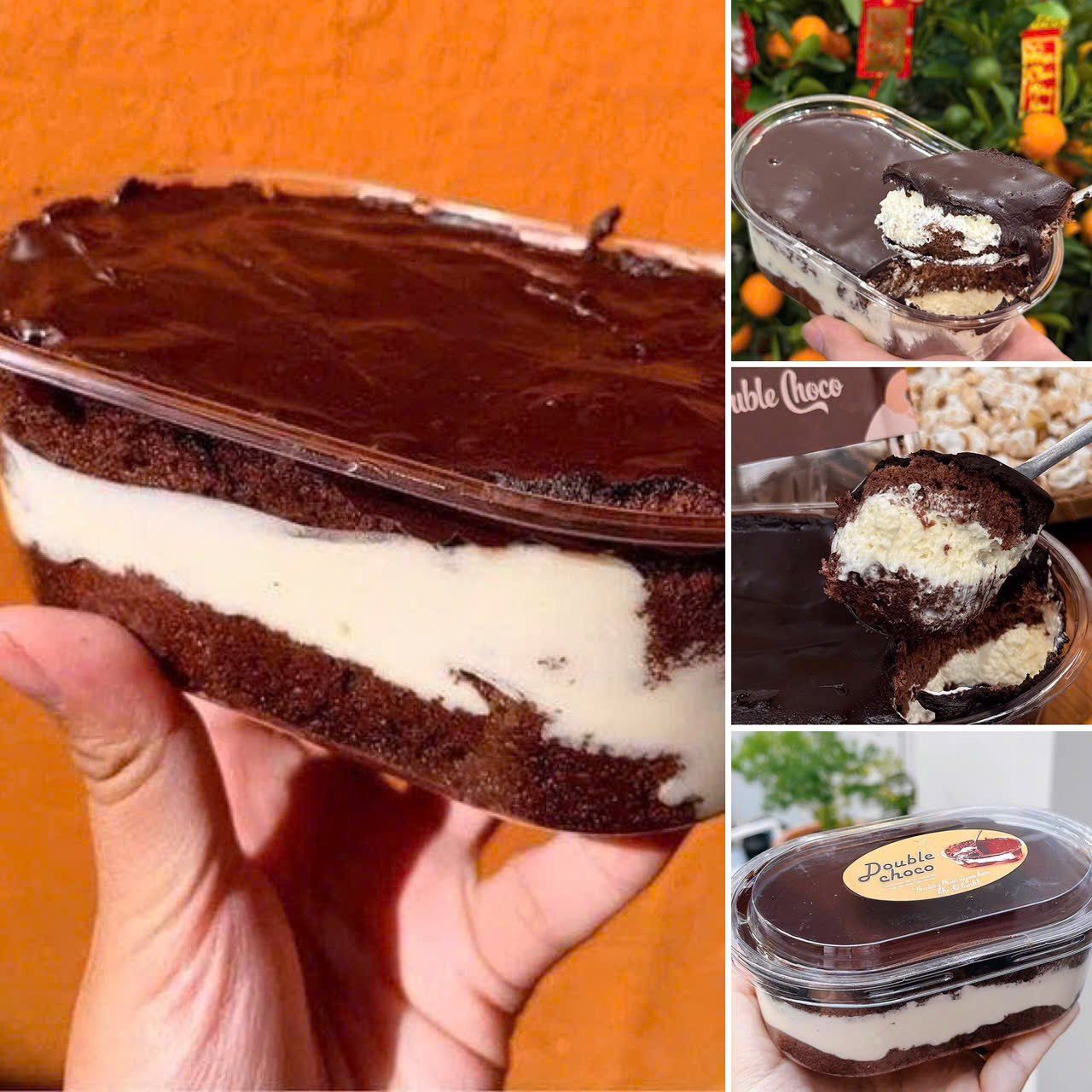 banh double chocolate cream