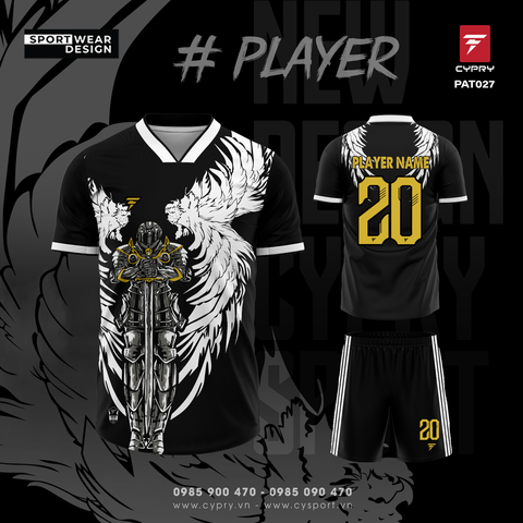 ÁO BÓNG ĐÁ PAT027