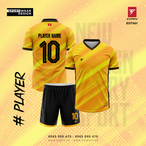 ÁO BÓNG ĐÁ EDT001