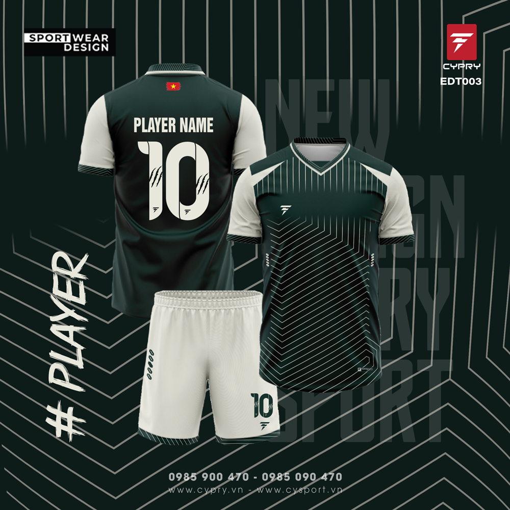 ÁO BÓNG ĐÁ EDT003