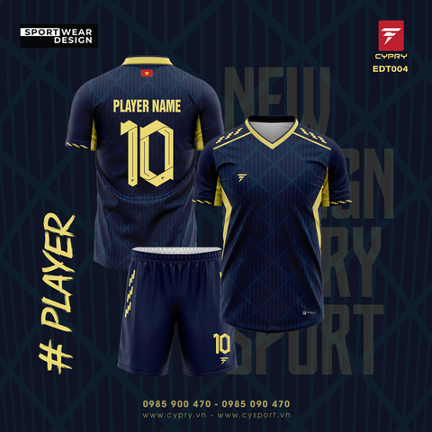 ÁO BÓNG ĐÁ EDT004