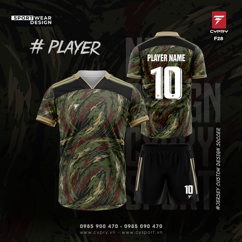 ÁO BÓNG ĐÁ F28