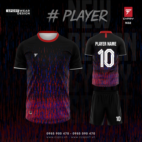 ÁO BÓNG ĐÁ N32