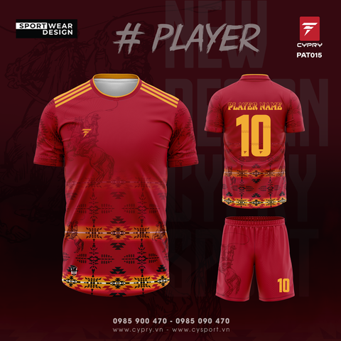 ÁO BÓNG ĐÁ PAT015