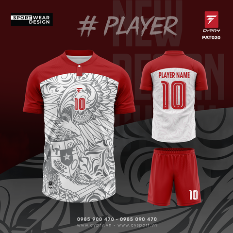 ÁO BÓNG ĐÁ PAT020