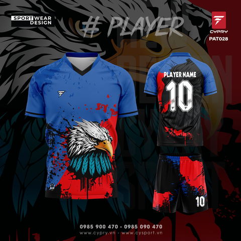 ÁO BÓNG ĐÁ PAT028