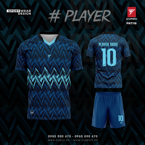 ÁO BÓNG ĐÁ PAT116