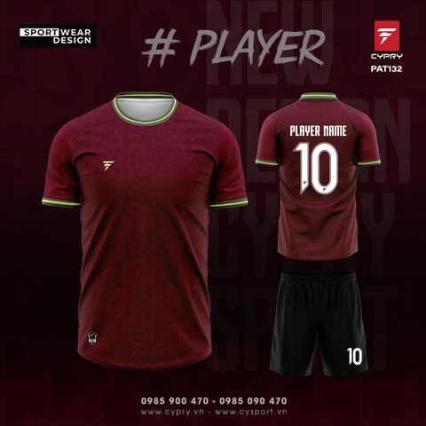 ÁO BÓNG ĐÁ PAT132