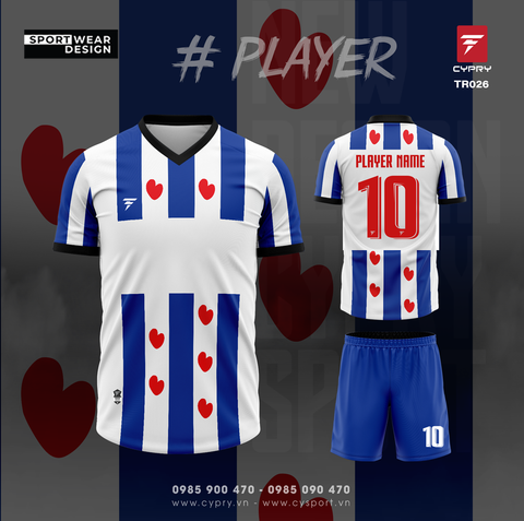 ÁO BÓNG ĐÁ TR026