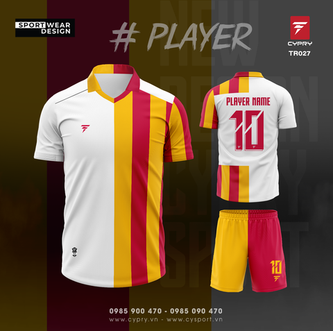 ÁO BÓNG ĐÁ TR027