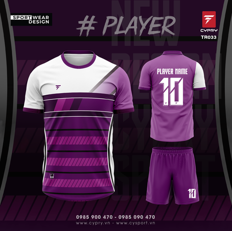 ÁO BÓNG ĐÁ TR033