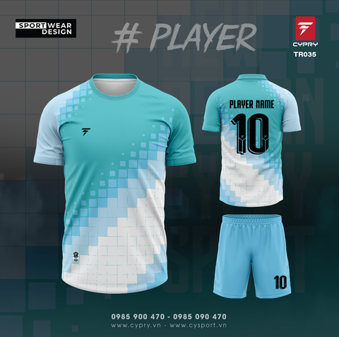 ÁO BÓNG ĐÁ TR035