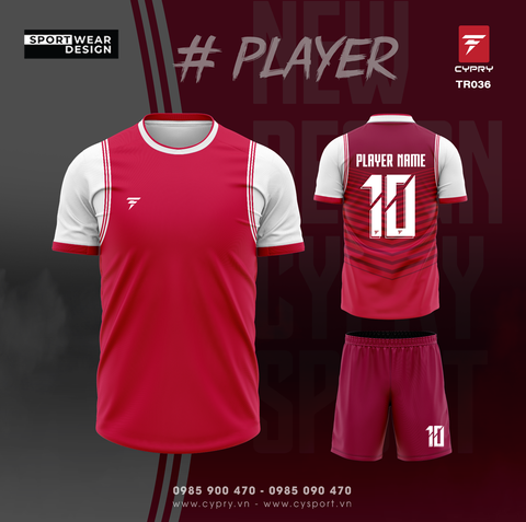 ÁO BÓNG ĐÁ TR036