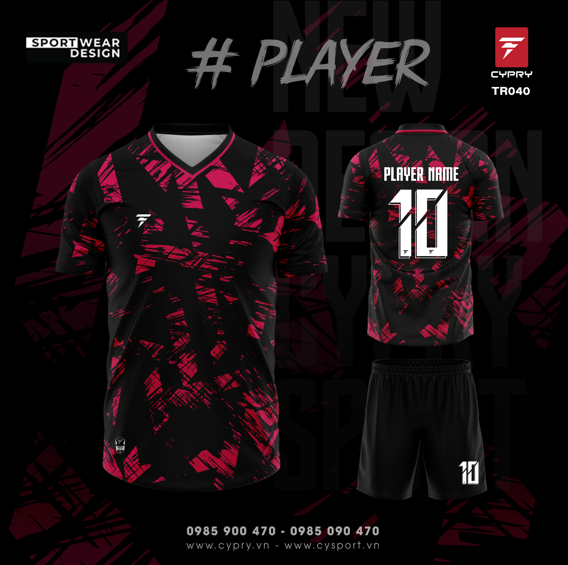 ÁO BÓNG ĐÁ TR040