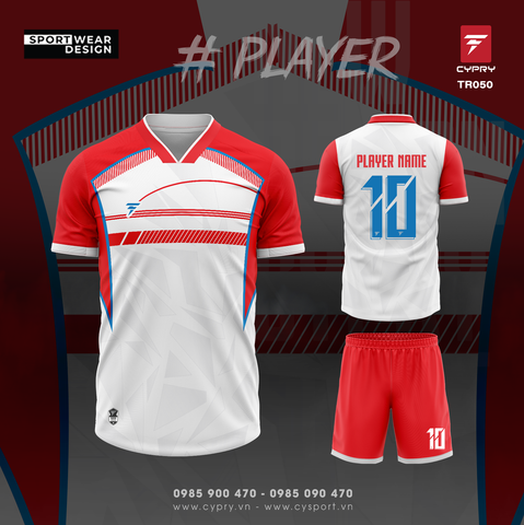 ÁO BÓNG ĐÁ TR050