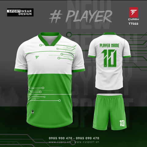 ÁO BÓNG ĐÁ TT022