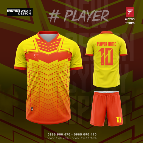 ÁO BÓNG ĐÁ TT025