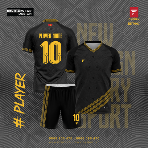 ÁO BÓNG ĐÁ EDT007