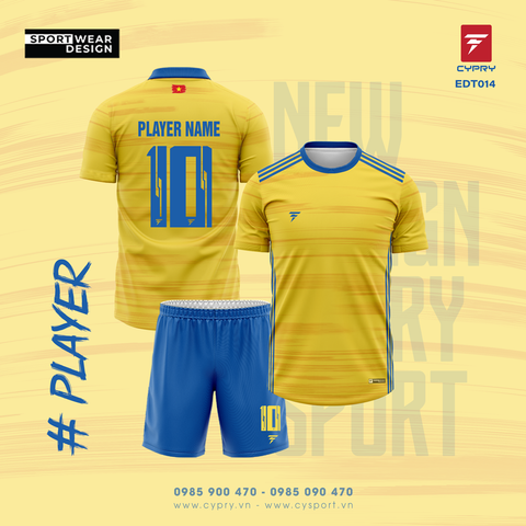 ÁO BÓNG ĐÁ EDT014