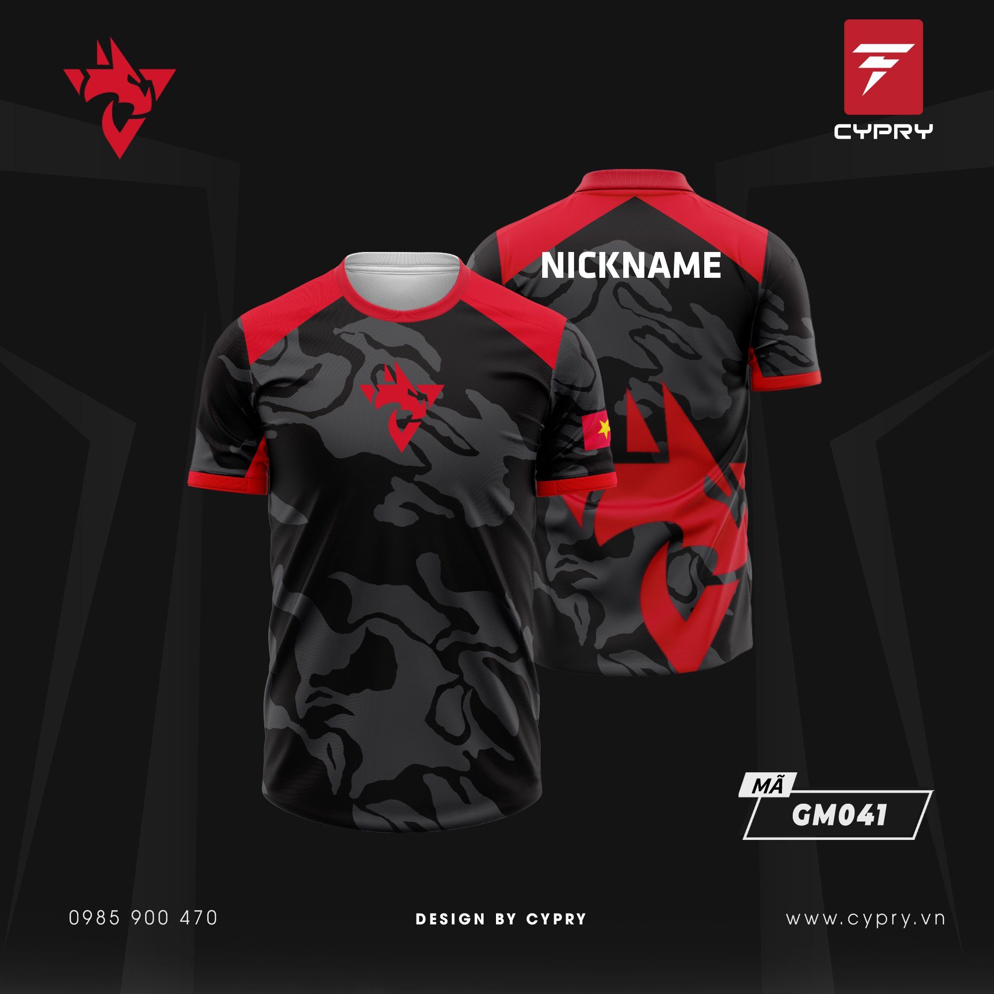 ÁO GAME ESPORT GM041