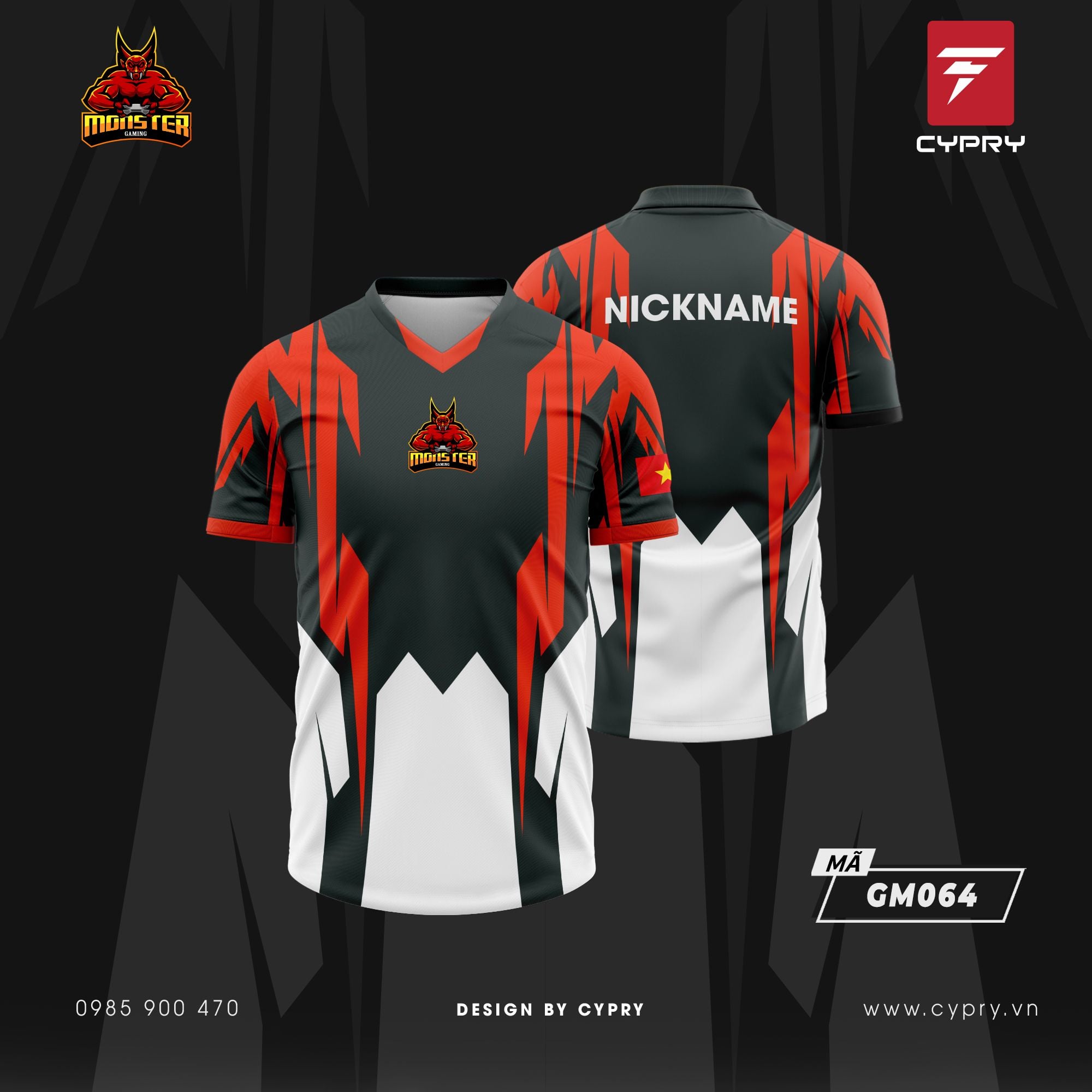 ÁO GAME ESPORT GM064