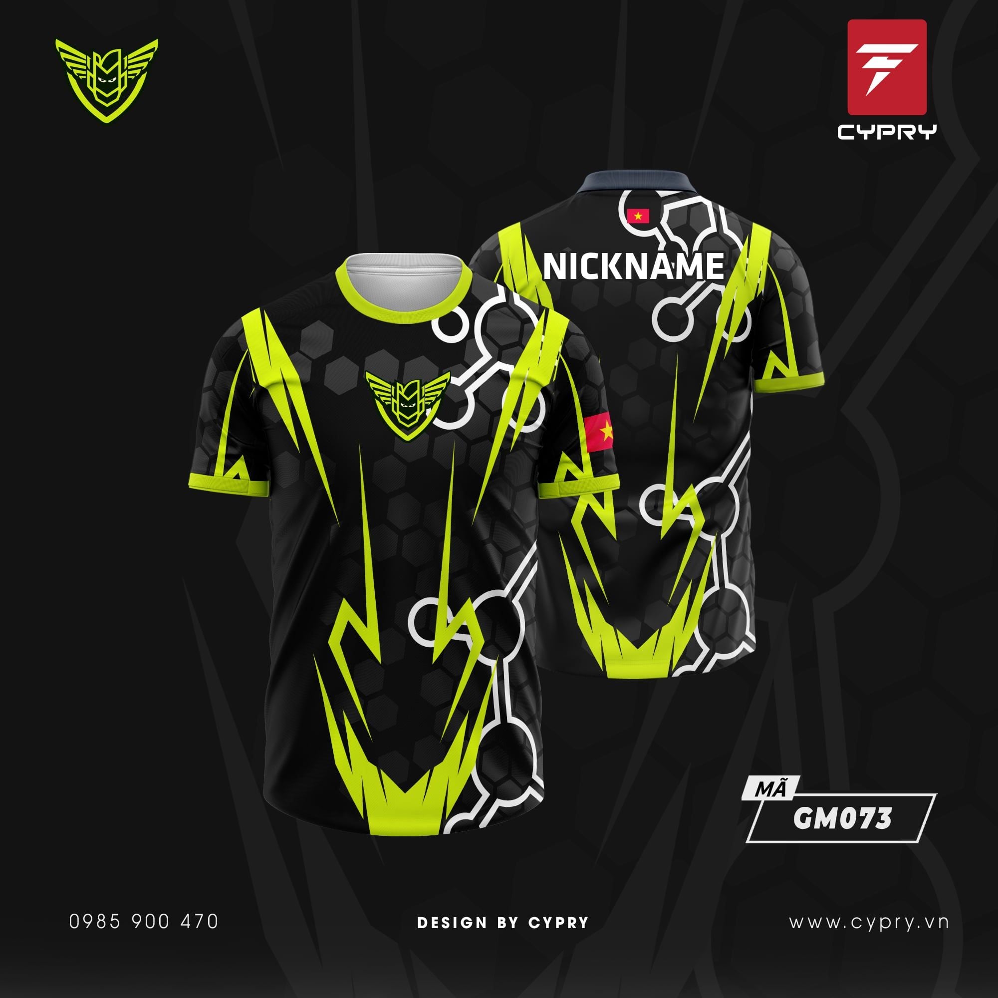 ÁO GAME ESPORT GM073