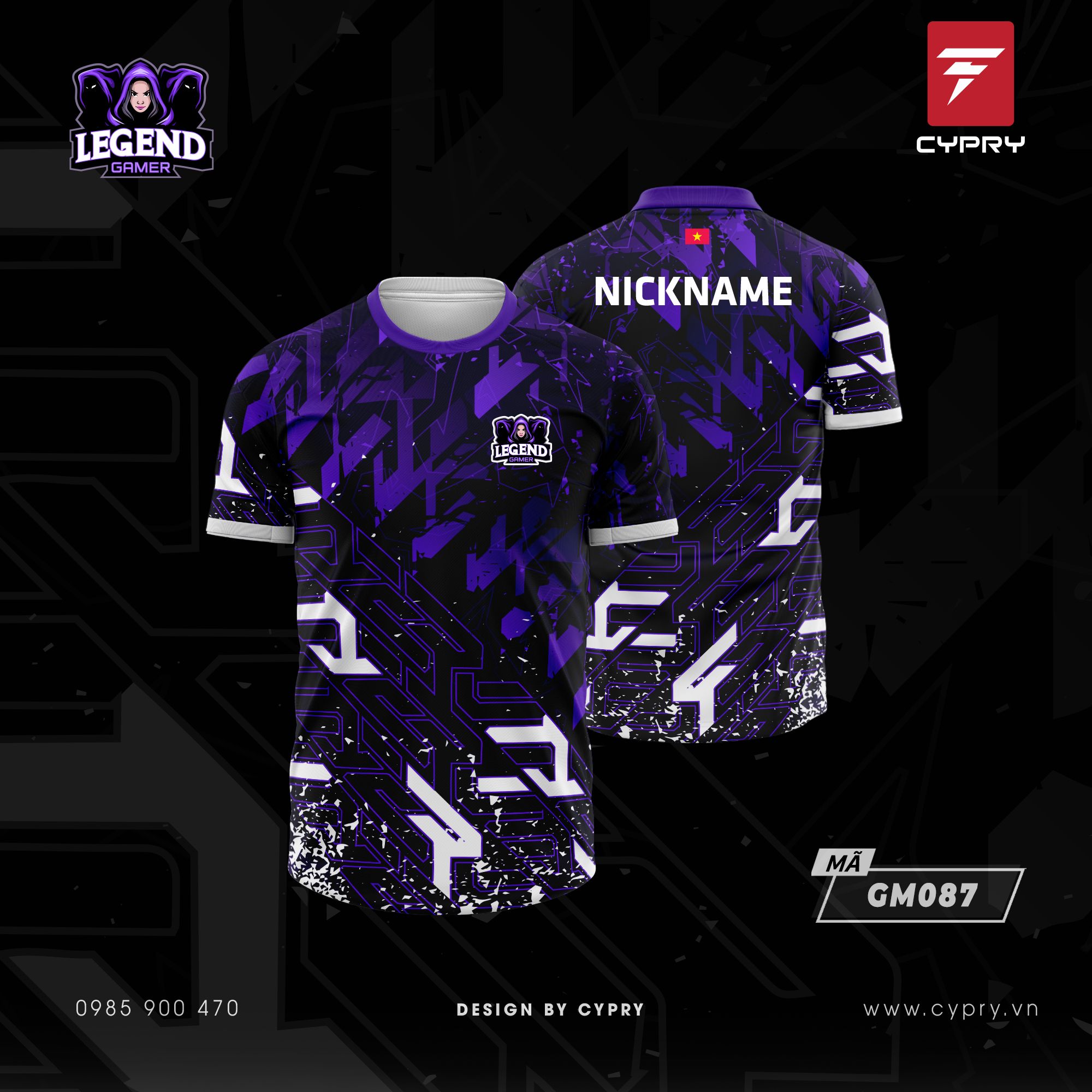 ÁO GAME ESPORT GM087