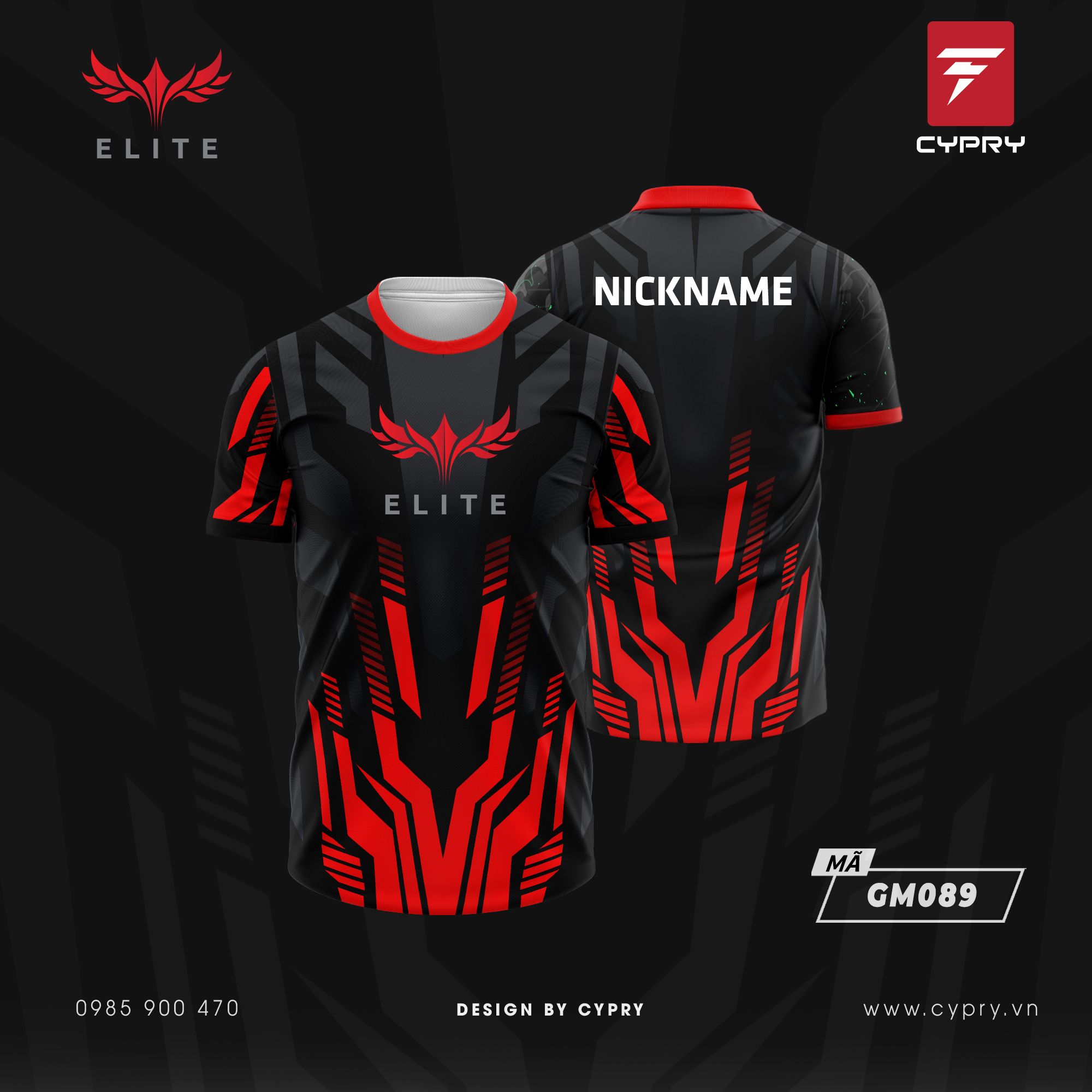 ÁO GAME ESPORT GM089