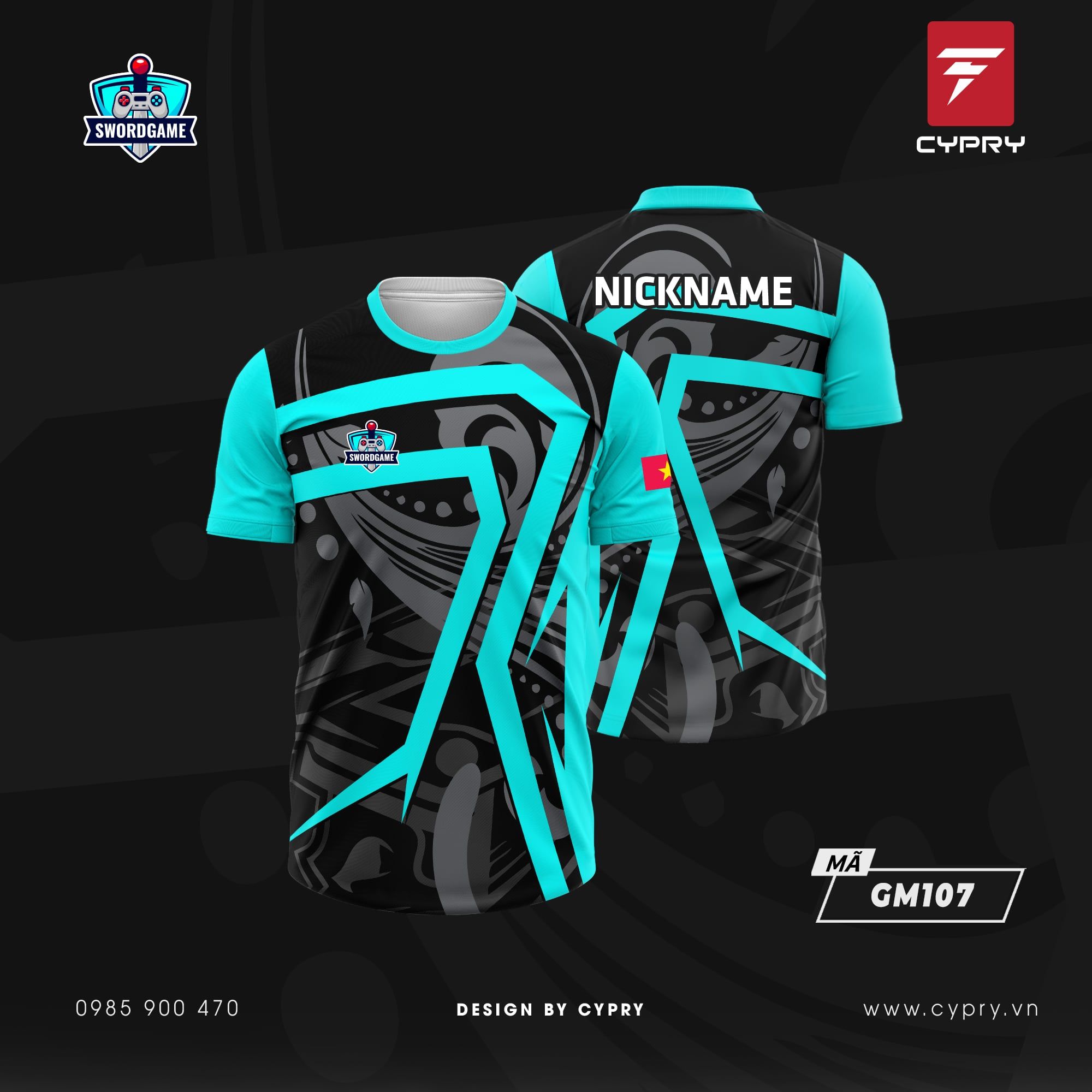 ÁO GAME ESPORT GM107