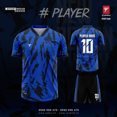 ÁO BÓNG ĐÁ PAT105