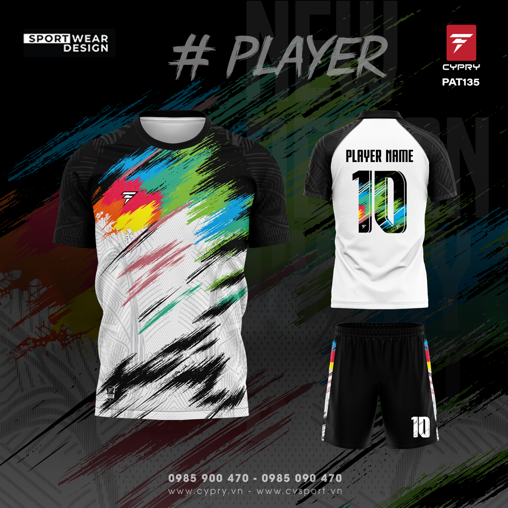 ÁO BÓNG ĐÁ PAT135